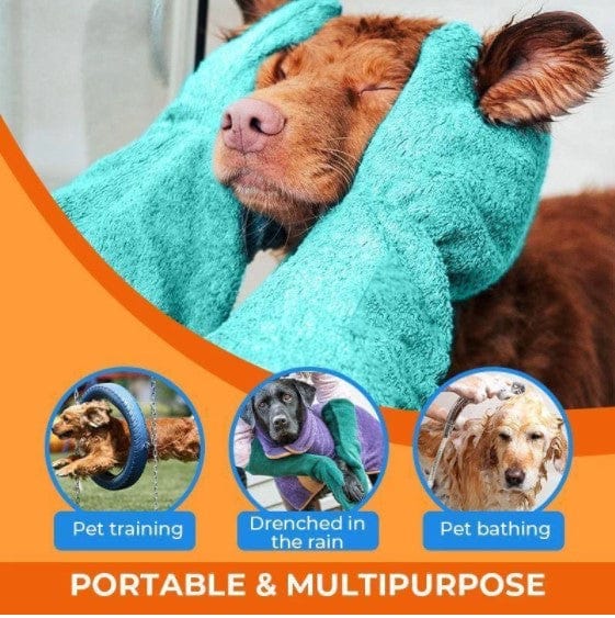 M147_Super Absorbent Pet Drying Gloves Random Color MEKANSHI