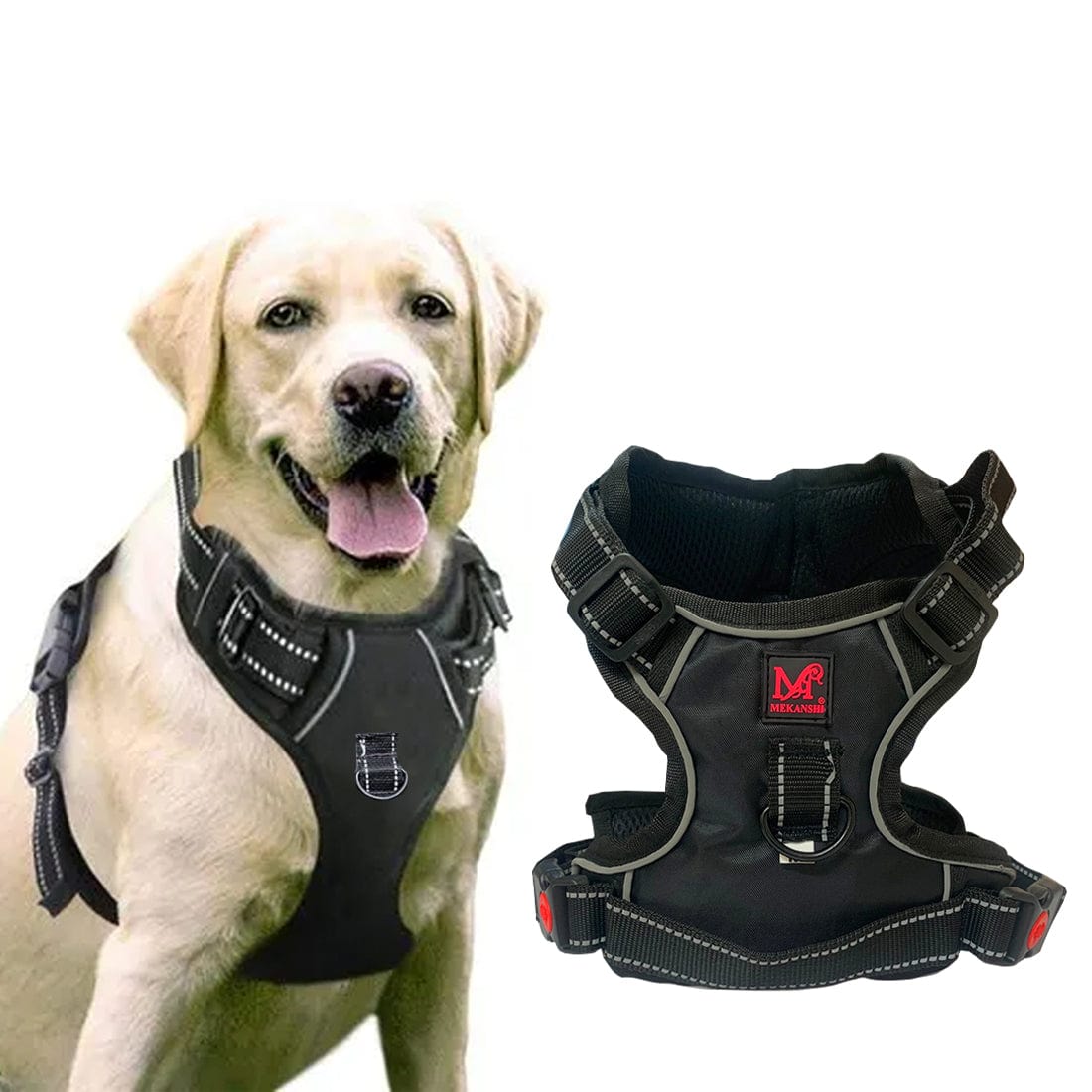 M157_Breathable Pet Harness Pro - Upgraded 2023 Version