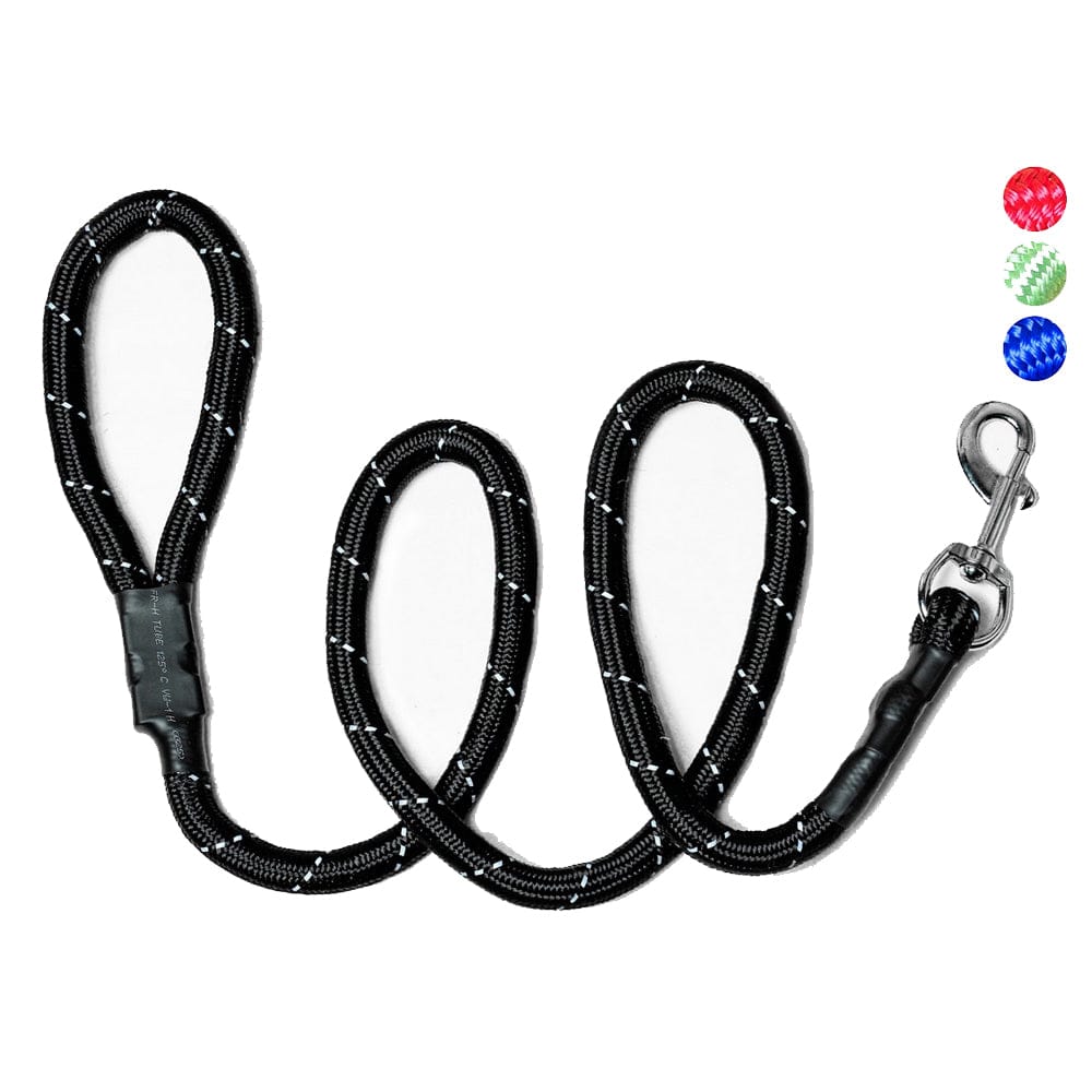 M139_Premium Quality Nylon Reflective Dog Leash by Mekanshi®